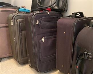 Closer look at the luggage