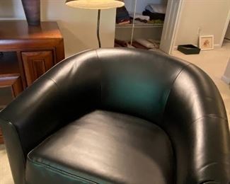 Leather Club Chair