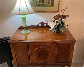 Closer Look at the Beautiful Antique Credenza