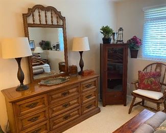 Dresser and display cabinet