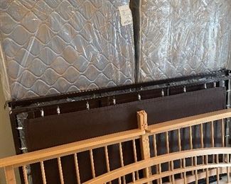 Twin sofa bed with trundle and mattresses