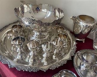 Stunning punch bowl