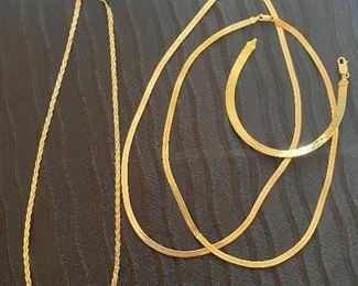 14 K gold jewelry