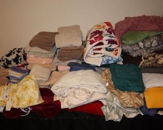 Towels - Sheets - Blankets 