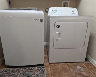 Washer and Dryer