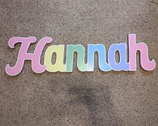 Hannah Wall Decor