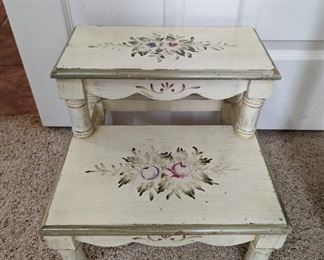 Hand Painted Stool