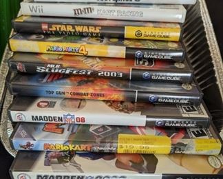 Assorted Nintendo Games
