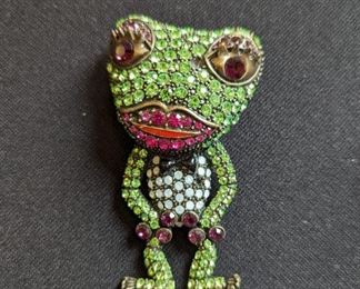 Frog Brooch