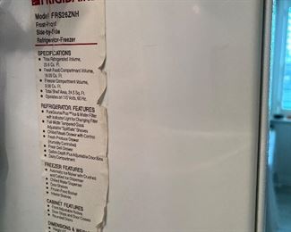 Frigidaire refrigerator