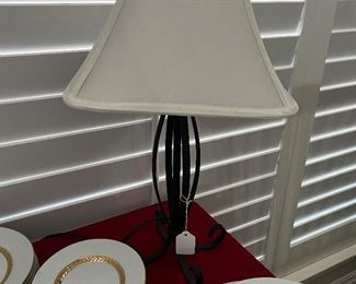metal lamp