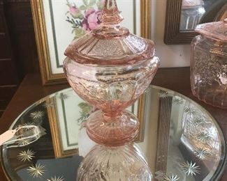 Love this Pink Depression Candy Dish