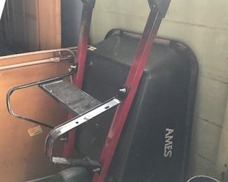 Ames Wheel Barrow - new tire