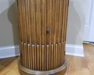 Column side table, cabinet