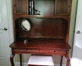 Cherry desk or dressing table/bench
