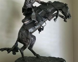 Remington bronze “Bronco Buster”