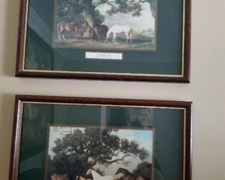 2 giclee prints by George Stubbs