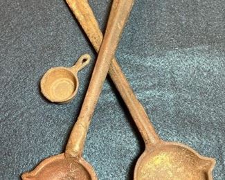 Antique Smelting Ladles