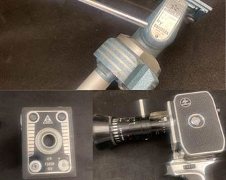 Bolex Paillard Zoom Refelex P2, Tower Box Camers Tripod