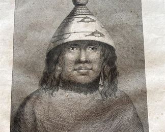 Captain James Cook (1728-1729) and John Webber (1751-1793) etching