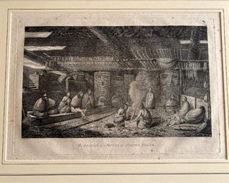 Captain James Cook (1728-1729) and John Webber (1751-1793) etching