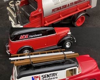 Die Cast Car Banks By Erytl Co. Liberty Classics
