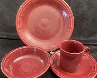 Homer Laughlin Fiesta Burgundy