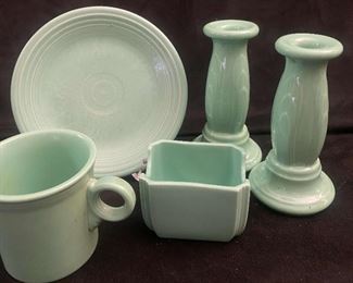 Homer Laughlin Fiesta SeamistLight Green