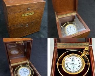 Circa Early 1900s Chronometer, Elgin National Watch Co.