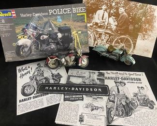 Harley Davidson And Indian Motorcycle Collectibles