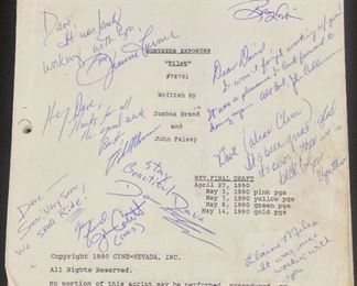 Northern Exposure Ep.1 Pilot Autographed Main Actors