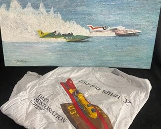 Seafair Jane LeCuyer Painting Collectible Tshirt
