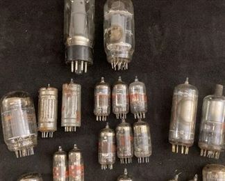 Old Radio Electronic Tubes