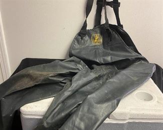 Coleman Xtreme Cooler Spar Hawk Rain Bib Overalls