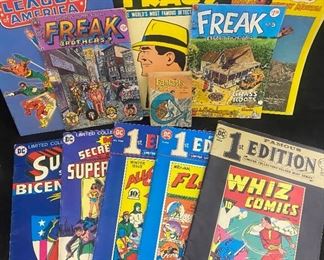 Freak Brothers, DC Limited Ed, Fantastic Four Little Book