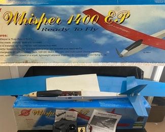 Ace RC Whisper 1400 Electric Powered Sailplane