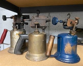 Gasoline Blow Torch Trio