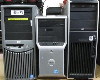 	
LOT OF 3 COMPUTERS INCLUDING DELL T1500, HP