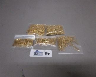 LOT ELCO GOLD PLATED PINS NOS