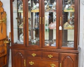 Mahogany China Cabinet