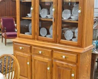 Oak China Cabinet