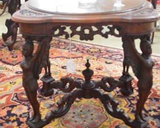 1920's Karpan Flapper Girl Table