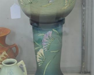 Roseville Jardiniere & Pedestal