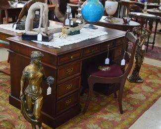 Hekman Leather Top Desk