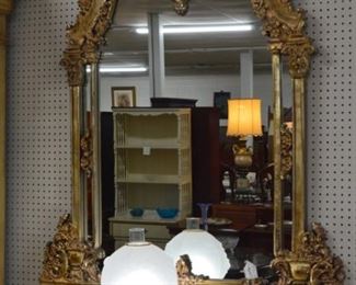 Gilded Bombay Decorative Mirror