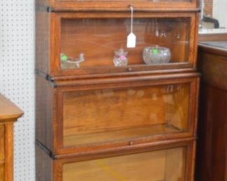 Oak 4 Stack Bookcase