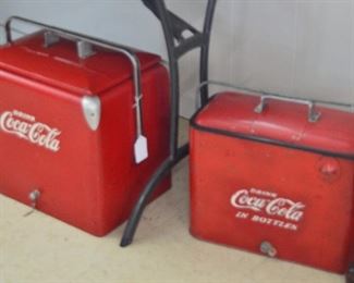 Coca-Cola Cooler, 1950's Picnic Coca-Cola Cooler