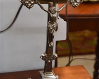 Silverplate Crucifix