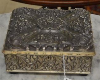 Silverplate Covered Box