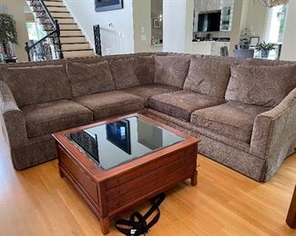 10' x 10' Stickley sectional (less than 2 years old)